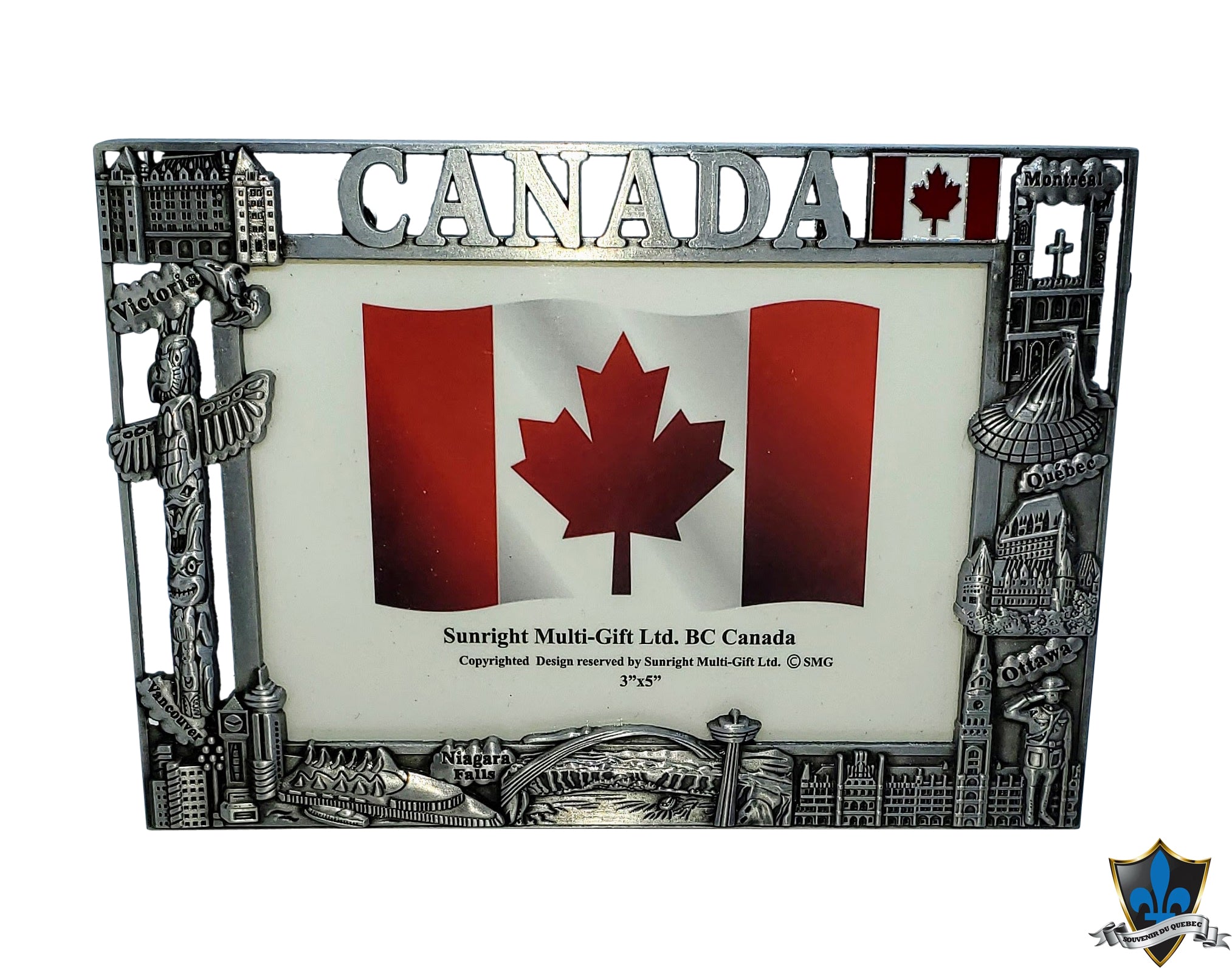 Picture frame CANADA 🇨🇦 SCENE 3 x 5 PHOTO – Souvenir Du Quebec