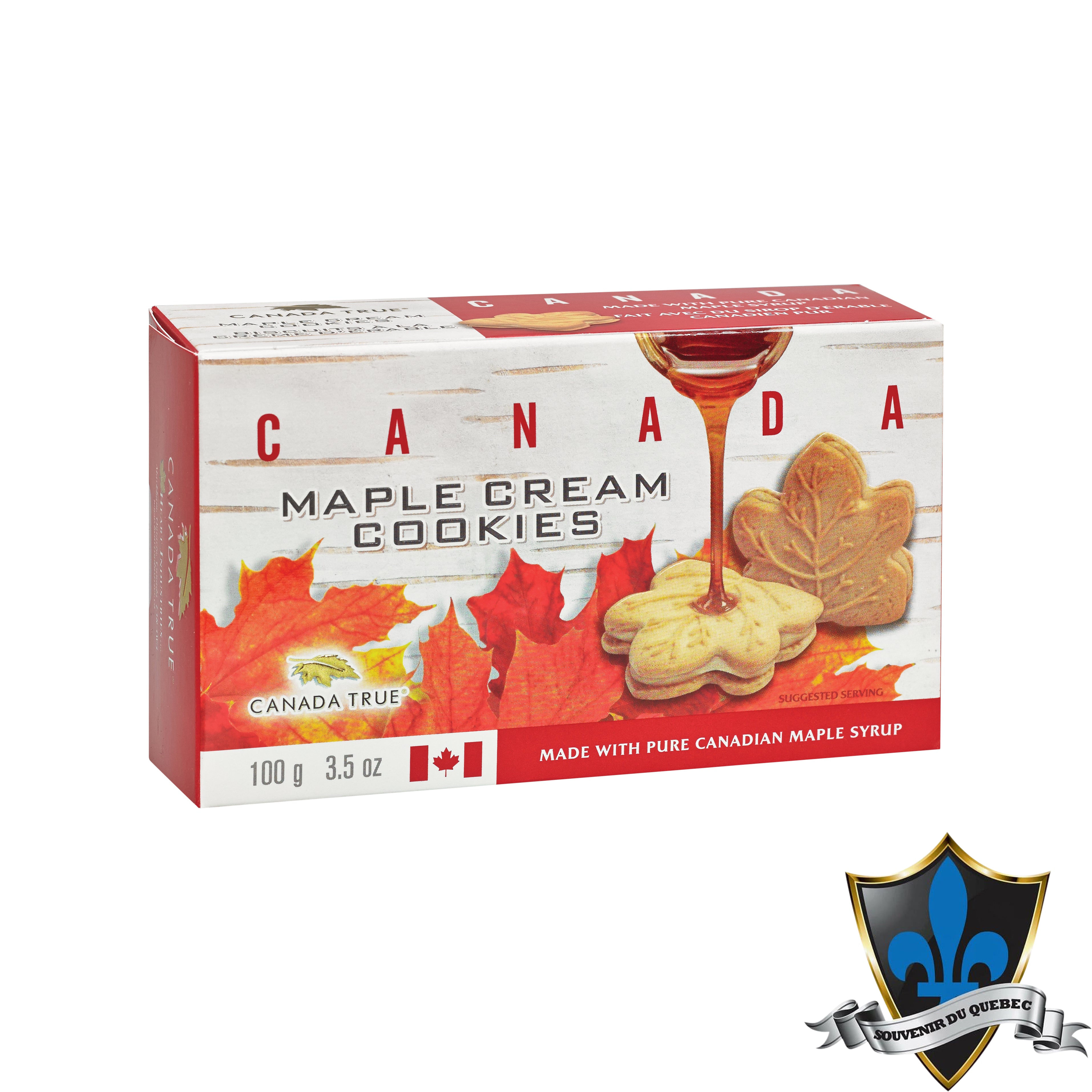 Maple Syrup creamy Canadian Cookies 100G – Souvenir Du Quebec