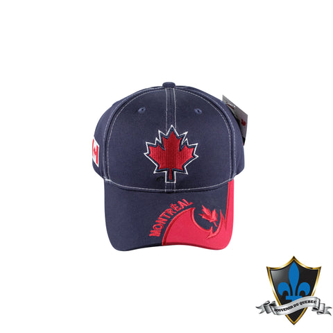 Cap with maple leaf and Montreal   . - Souvenir Du Quebec, Maple Syrup, Souvenirs, Montreal