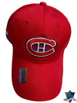 Montreal Canadiens Red  Adjustable Hat - Size One Size - Souvenir Du Quebec, Maple Syrup, Souvenirs, Montreal
