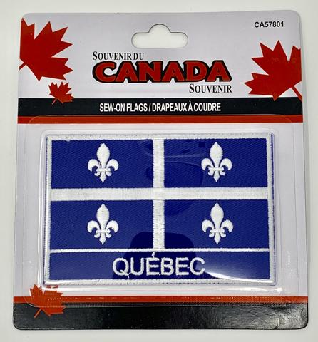 Quebec Flag Patch - Souvenir Du Quebec, Maple Syrup, Souvenirs, Montreal