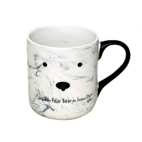 Unique  Canadian Polar Bear In A Snowstorm  coffee or Tea Mug - Souvenir Du Quebec, Maple Syrup, Souvenirs, Montreal