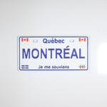Montreal  Quebec License Plate Magnet - Souvenir Du Quebec, Maple Syrup, Souvenirs, Montreal