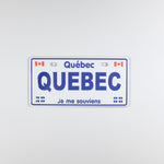 Quebec Small License Plate Magnet - Souvenir Du Quebec, Maple Syrup, Souvenirs, Montreal