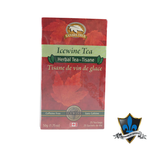 Box Of 25 Icewine Herbal Tea Bags - Souvenir Du Quebec, Maple Syrup, Souvenirs, Montreal