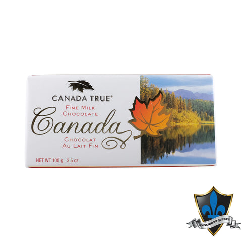 Fine Canadian Milk Chocolate - Souvenir Du Quebec, Maple Syrup, Souvenirs, Montreal