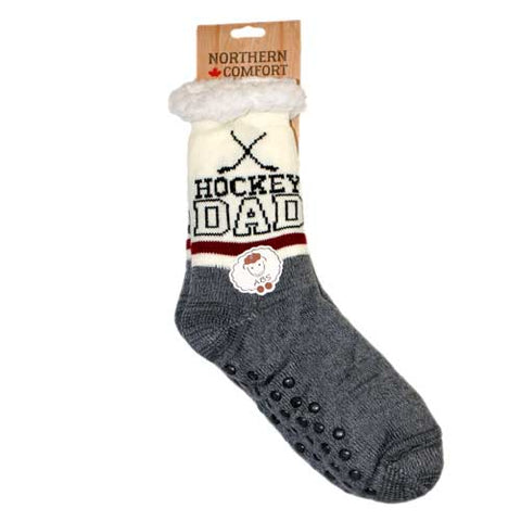 CANADA  Hockey Dad Warm Socks. - Souvenir Du Quebec, Maple Syrup, Souvenirs, Montreal