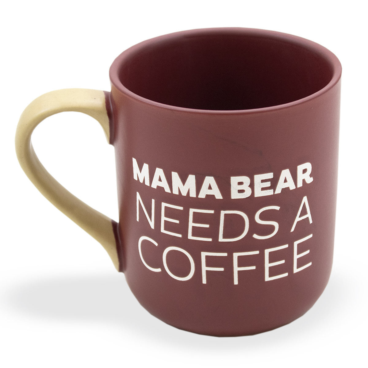 Tasse en céramique aspect marbre Mama Bear.