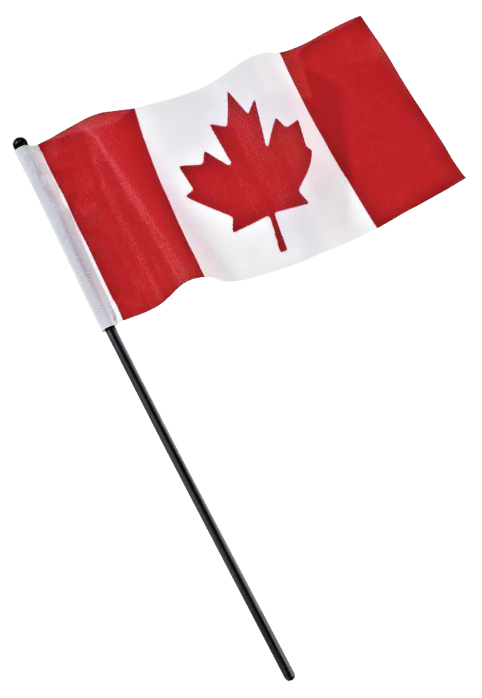 canada flag for display.