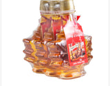 3 X  50 Ml Canadian turkey hill Maple syrup Maple Leaf Shaped Bottles