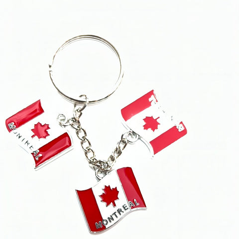 Canada  flag keychain.