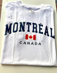 Adult Montreal Script T.shirt