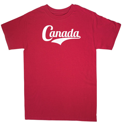 Adult canada patch red  Souvenir T shirt .