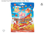 Pure Canadian Maple  Candy 2 packs of 120 g.
