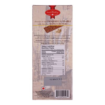 Maple Crunch Chocolat au lait 100gr