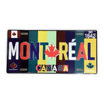 Montreal  license plate 30cm X 15cm