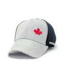 Grey Trucker maple leaf mesh Cap - Souvenir Du Quebec, Maple Syrup, Souvenirs, Montreal