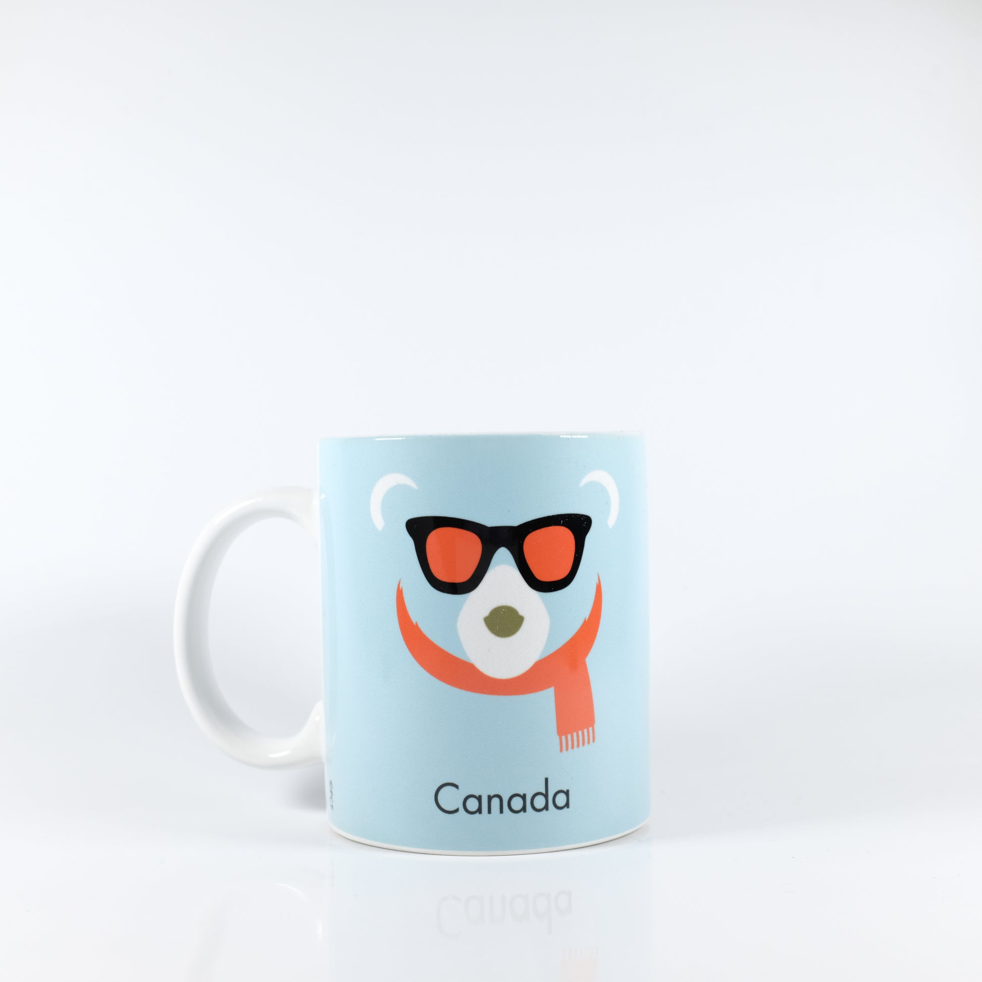Tasse ours polaire canadien avec foulard - Souvenir Du Québec, Sirop d'érable, Souvenirs, Montréal