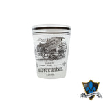 Famous Old Montreal Scene Shot Glass - Souvenir Du Quebec, Maple Syrup, Souvenirs, Montreal