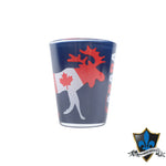 Moose Slihouette Shotglass - Souvenir Du Quebec, Maple Syrup, Souvenirs, Montreal