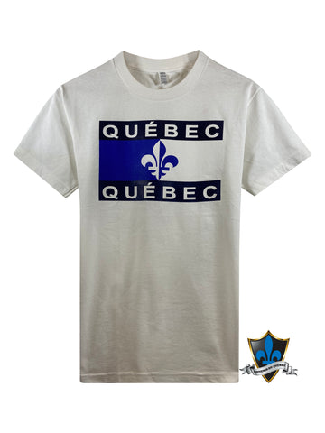 Adult Souvenir T shirt  Montreal Quebec flag - Souvenir Du Quebec, Maple Syrup, Souvenirs, Montreal